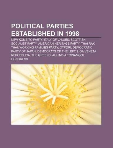 Political Parties Established in 1998