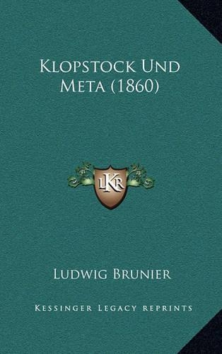 Klopstock Und Meta (1860)