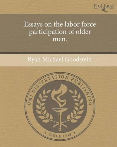 Essays on the Labor Force Participation of Older Men.