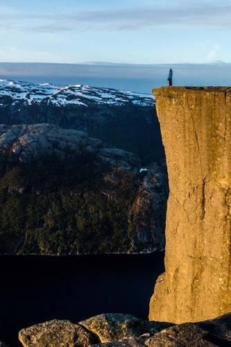 The Cliffs of Preikestolen, Norway