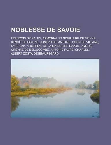 Noblesse de Savoie