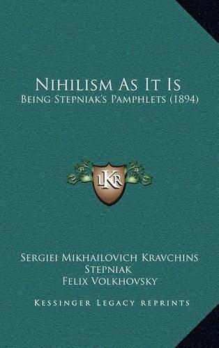 Nihilism As It Is