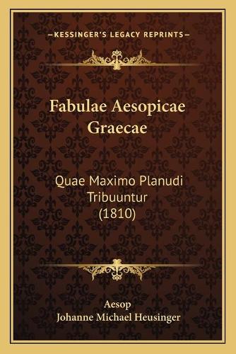 Fabulae Aesopicae Graecae