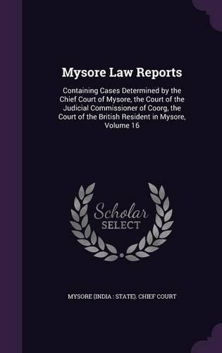 Mysore Law Reports