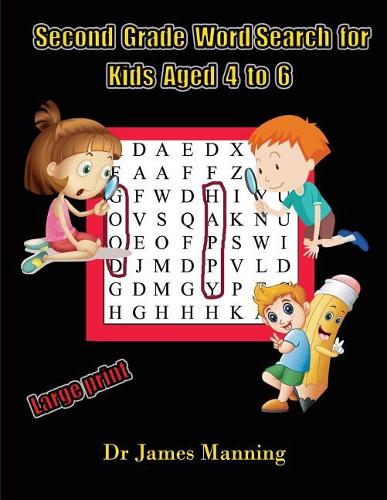 Second Grade Word Search for Kids Aged 4 to 6