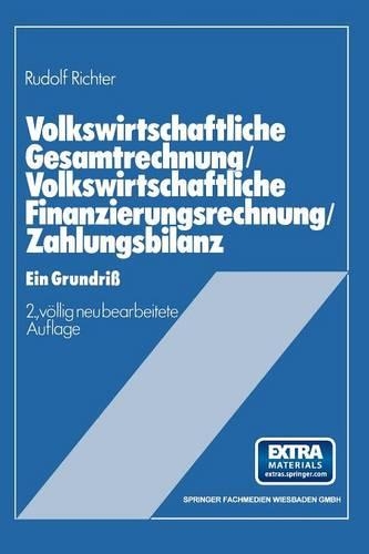 Volkswirtschaftliche Gesamtrechnung — Volkswirtschaftliche Finanzierungsrechnung — Zahlungsbilanz