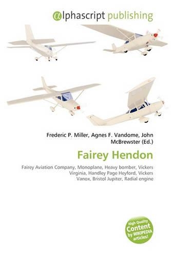 Fairey Hendon: (English)