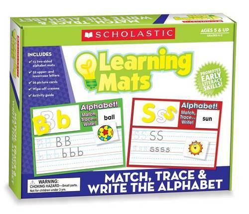 Match, Trace & Write the Alphabet Learning Mats