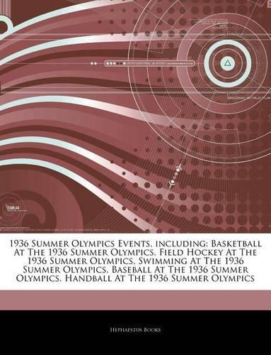 1936 Summer Olympics Events, Including