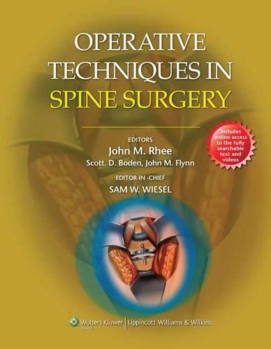 Operative Techniques in Spine Surgery