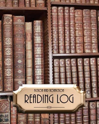 Fiction and Nonfiction Reading Log: 8" x 10", 200 book entries