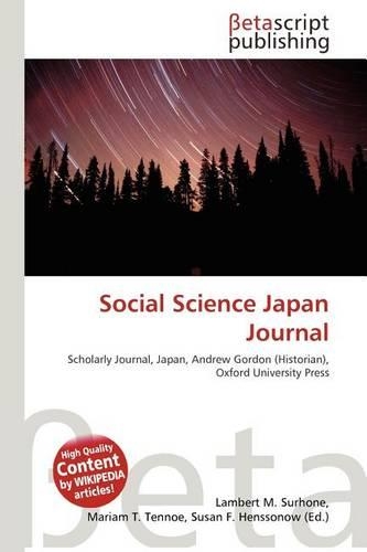 Social Science Japan Journal