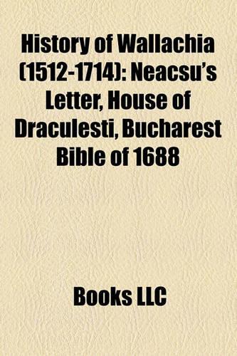 History of Wallachia (1512-1714)