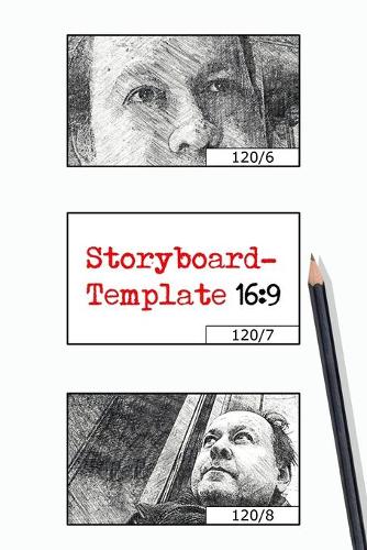 Film Storyboard Template: In 16:9 Aspect Ratio