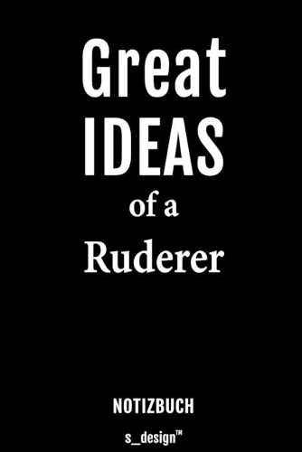 Notizbuch für Ruderer