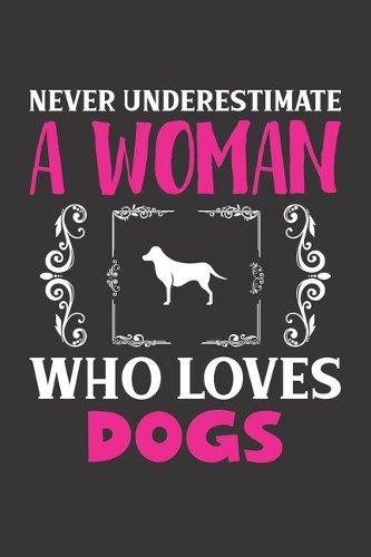 Never Underestimate A Woman Who Loves Dogs