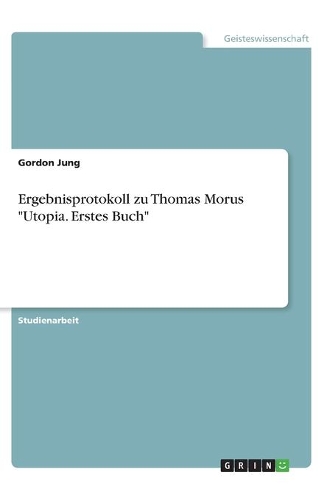 Ergebnisprotokoll zu Thomas Morus 