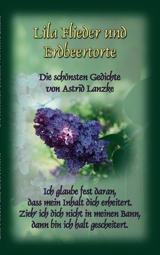 Lila Flieder und Erdbeertorte