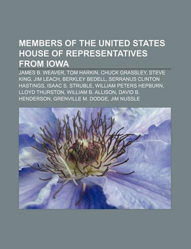 Members of the United States House of Representatives from Iowa