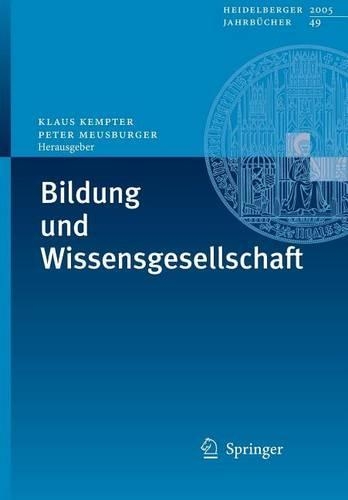 Bildung Und Wissensgesellschaft