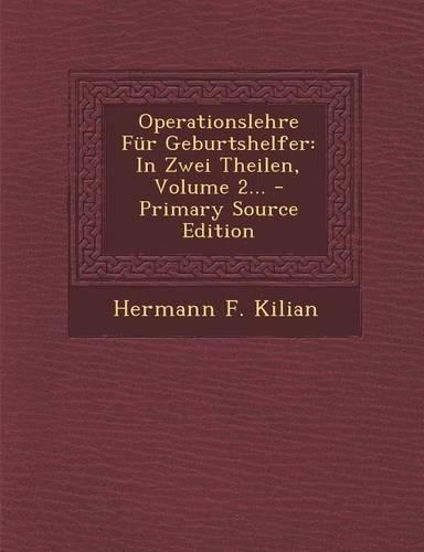 Operationslehre Fur Geburtshelfer
