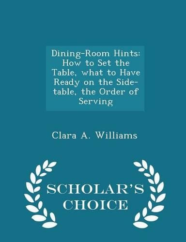 Dining-Room Hints