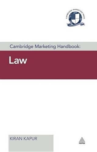 Cambridge Marketing Handbook: Law: (Cambridge Marketing Handbooks)