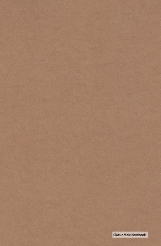 Classic Mole Notebook - Faux Kraft Cover