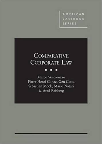 Comparative Corporate Law