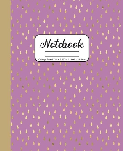 Notebook College Ruled 7.5