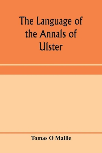 The language of the Annals of Ulster