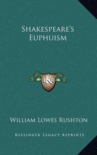 Shakespeare's Euphuism
