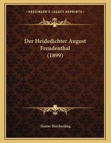 Der Heidedichter August Freudenthal (1899)