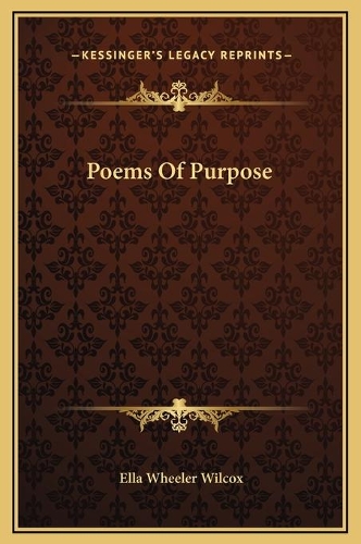Poems Of Purpose: (English)