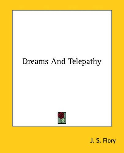 Dreams And Telepathy: (English)