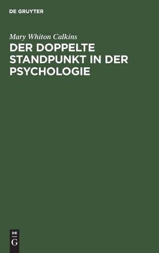 Der Doppelte Standpunkt in Der Psychologie