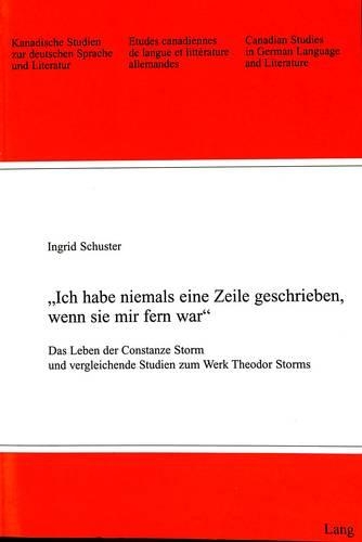 «Ich Habe Niemals Eine Zeile Geschrieben, Wenn Sie Mir Fern War»