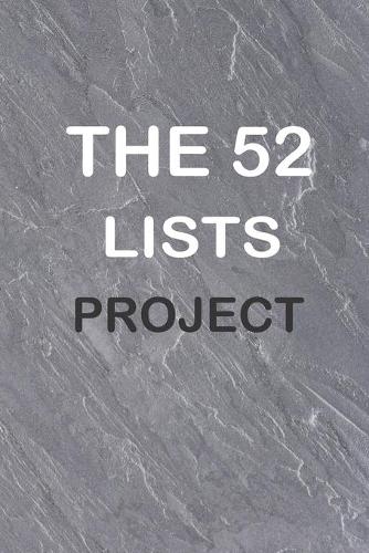 The 52 Lists Project: A Year of Weekly Journaling Inspiration: 52 Lists Project Coral Crystal Undated Monthly Weekly Planner with Journaling