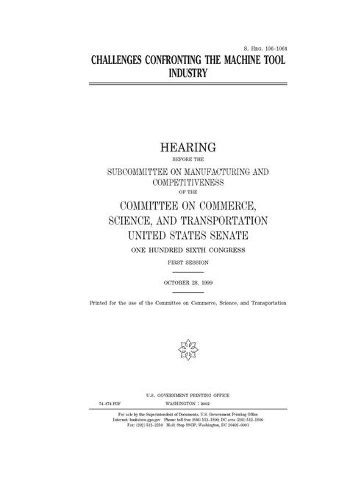 Challenges confronting the machine tool industry