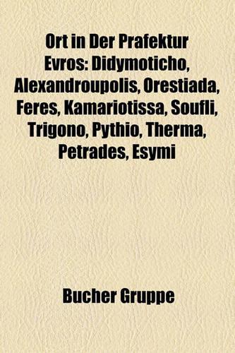 Ort in Der PR Fektur Evros
