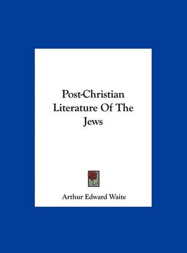 Post-Christian Literature of the Jews