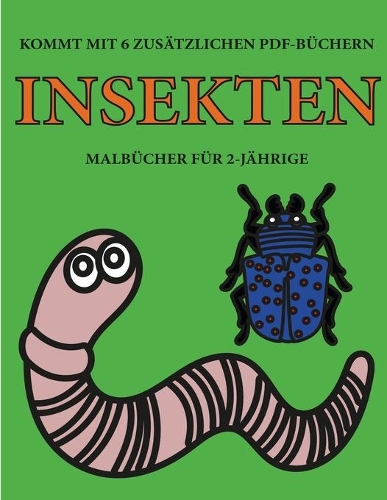 Malbücher für 2-Jährige (Insekten)
