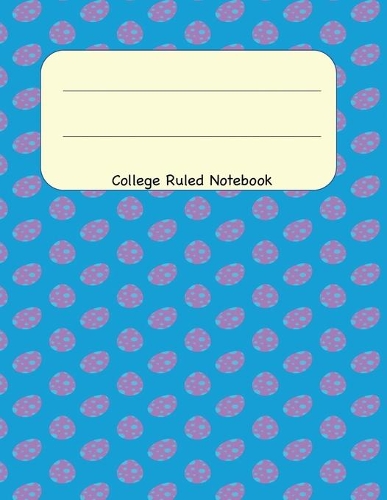 College Ruled Notebook: 8.5 x 11 Journal 100 Pages