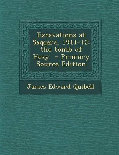 Excavations at Saqqara, 1911-12