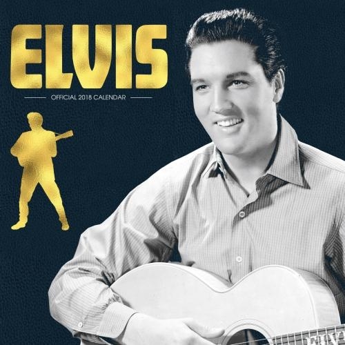 Elvis (Square) Official 2018 Calendar - Square Wall Format