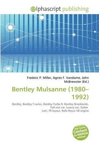 Bentley Mulsanne (1980-1992): (English)
