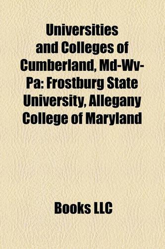Universities and Colleges of Cumberland, MD-WV-Pa