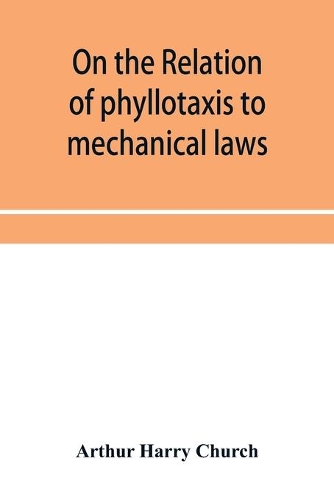 On the relation of phyllotaxis to mechanical laws
