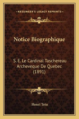Notice Biographique