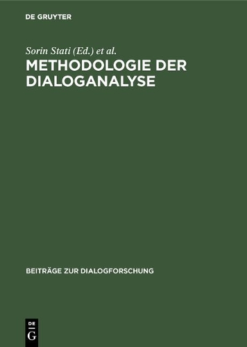 Methodologie der Dialoganalyse